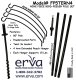 (image for) FP5TERN4 - 4 Arm "Extended Reach" Bird Feeder Pole Set -