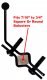 (image for) PR10SDI - Pot Ring For 10" Pots - Iron Baluster Mount