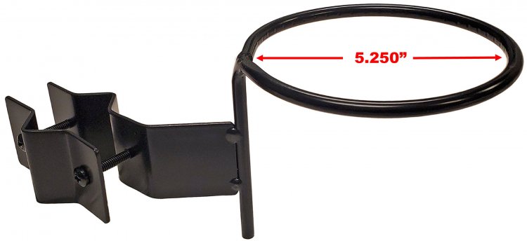 (image for) PR6SDW - Pot Ring For 6" Pots - Wood Baluster Mount