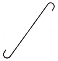 (image for) EBL18 - Black S-Hook - 18"