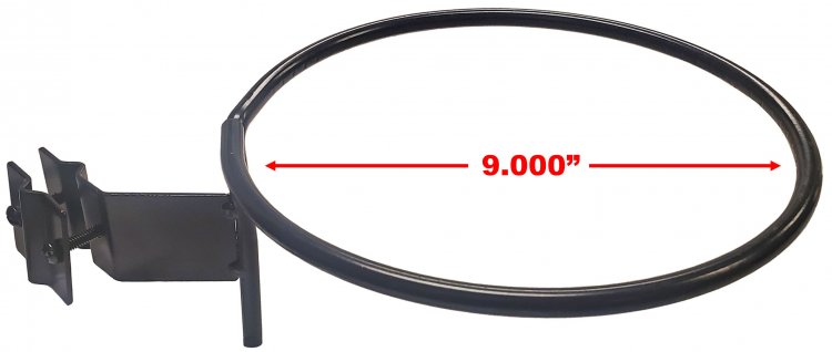 (image for) PR10SDI - Pot Ring For 10" Pots - Iron Baluster Mount
