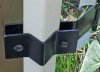 (image for) PR4SDW - Pot Ring For 4" Pots - Wood Baluster Mount