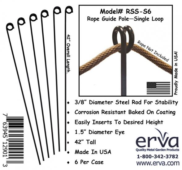 RSS-S6 Single Rope Pole - Click Image to Close