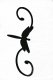 DH7D - Decorative S-Hook - Dragonfly