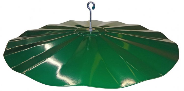 (image for) SB5C - Hanging Disk Squirrel Baffle - Copper Tint - USA