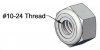 (image for) 40525 - 10-24 Nylon Insert Nut