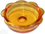 (image for) JCUPD - Replacement Glass Feeder Dish - Orange