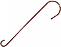 BR8 - Copper Tint Color S-Hook 8" - USA