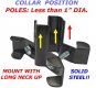 (image for) SB6 - Pole Mount Disk Squirrel Baffle - Black - USA