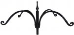 LMQUAD - 4 Arm Topper - Twisted Wrought Iron - USA