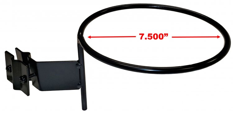 (image for) PR8SDI - Pot Ring For 8" Pots - Iron Baluster Mount