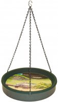 BA3G - Bird Bath Hanging - GREEN - USA