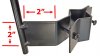 (image for) PR4SDW - Pot Ring For 4" Pots - Wood Baluster Mount