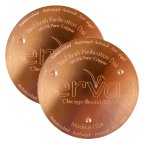 229501 - Set of Two Copper Bird Bath Purification Disks (Original Style) (image for) 229501 - Set of Two Copper Bird Bath Purification Disks (Original Style)