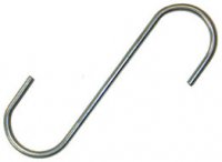 (image for) GS6 - Galvanized S-Hook - 6"