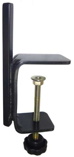 (image for) RT2D - Wrought Iron Clamp-On Two Arm Deck Hanger - USA