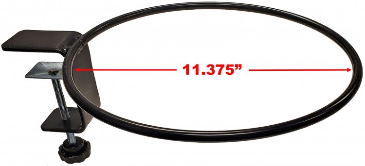 (image for) PR12SDC - Pot Ring For 12" Pots - Clamp Mount