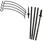 (image for) FP5TERN4 - 4 Arm "Extended Reach" Bird Feeder Pole Set -