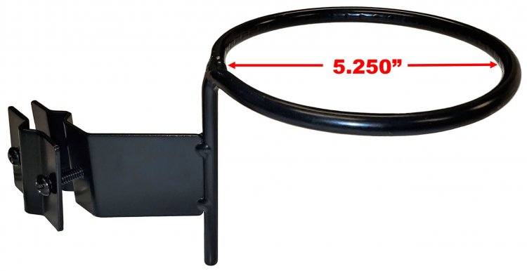 (image for) PR6SDI - Pot Ring For 6" Pots - Iron Baluster Mount