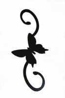 DH7B - Decorative S-Hook - Butterfly