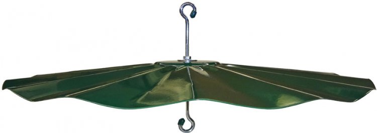 (image for) SB5C - Hanging Disk Squirrel Baffle - Copper Tint - USA