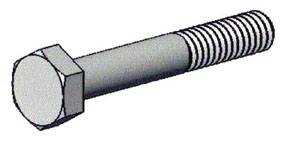 (image for) 32009 - 1/4-20 x 1-3/4" Hex Head Bolt