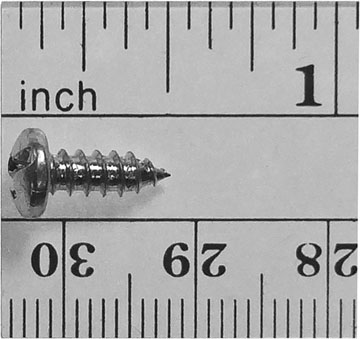 (image for) 35250 - 6 x 3/8" Sheet Metal Screw