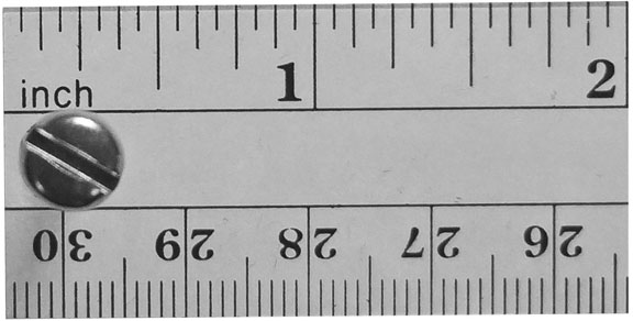 (image for) 35270 - 6-32 x 1-1/4" Pan Head Machine Screw