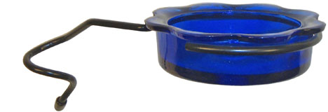 (image for) FP5TBBX - 9 Pc. Bluebird Pole Set + Baffle, Feeder Dish and Port