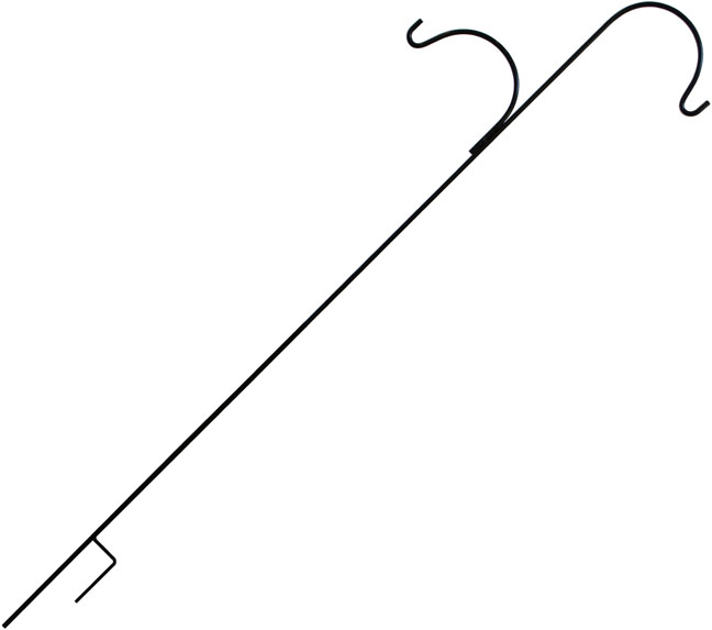 (image for) SATDO - 93" Tall Double Offset Staff - USA