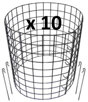 (image for) BB1000-S10 Erva Bunny Barricades 10pk