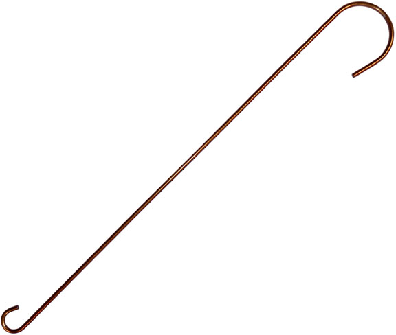 (image for) BR14 - Copper Tint Color S-Hook 14" - USA