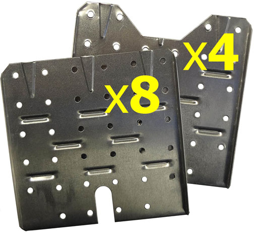 (image for) DN1 - Set of Sub-Floor Trays - (Made In USA)