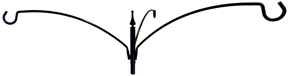 (image for) ERNTRIO - Extended Reach 3 Arm Pole Top - USA