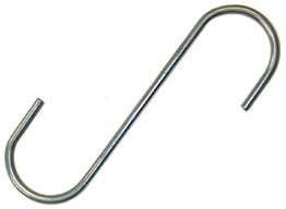 (image for) GS6 - Galvanized S-Hook - 6"