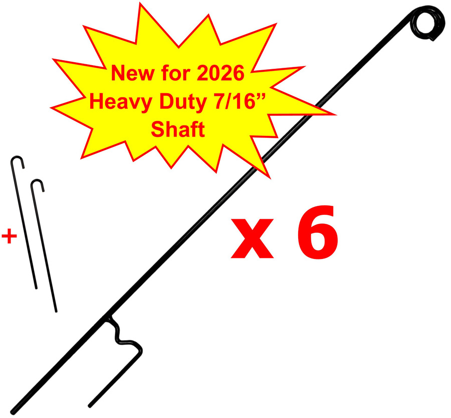 (image for) RSSX-S6 SUPER DUTY Single Loop Rope Pole