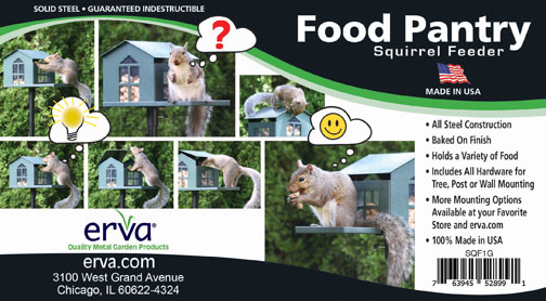 (image for) SQF1G - Bird Proof Squirrel Feeder - USA